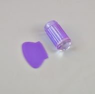 Печать для стемпинга средняя (фиолетовая)