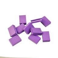 Баф шлифовочный набор 50 шт. цвет фиолетовый