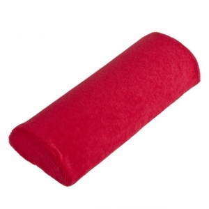 Мягкая тканевая подушечка под руку (красная)