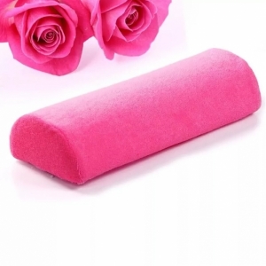 Мягкая тканевая подушечка под руку (розовая)
