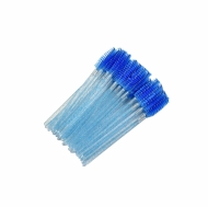 Щеточки для ресниц (набор 50 штук) синие