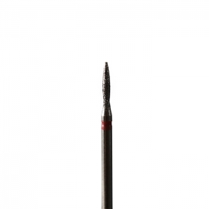 Фреза игла 1,8 мм красной насечкой (FR33)