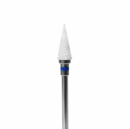 Фреза конус керамическая 5,0 мм с синей насечкой M 3/32 Conical Shape M (FR402)