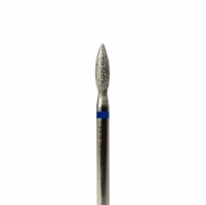 Фреза пламя алмазная 2,3 мм с синей насечкой (FR30)