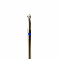 Фреза шар алмазная 2,8 мм с синей насечкой (FR28)